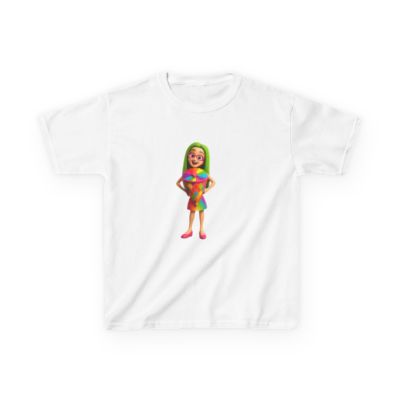 Angie Creme Kids Cotton Tee